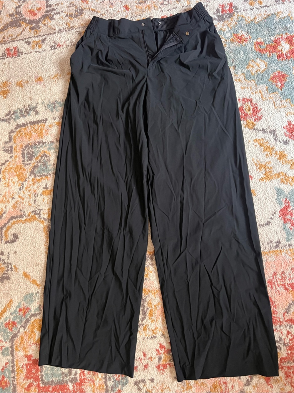 Old Navy Black Elastic Waist Pants